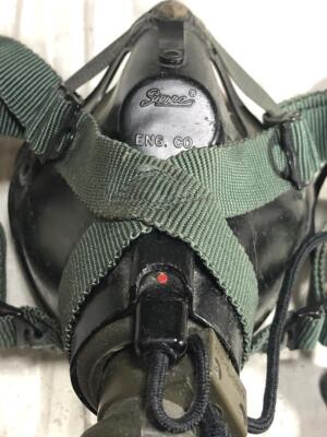 ドイツ空軍 GUENEAU TYPE 458 ヘルメット＆MBU-5/P German Air Force GUENEAU TYPE 458 Flight Helmet & MBU-5/P