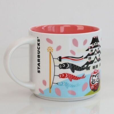 Starbucks Japan Cherry Blossom Spring  You Are Here Series  Mug  (Regular Box)