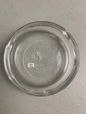 Americana Of San Juan Hotel Collectible Glass Ashtray Vintage Tobacco Preowned