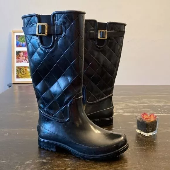 Sperry tall on sale rain boots