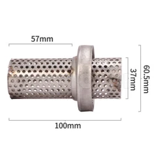 Motorcycle Exhaust 60mm DB Killer Silencer Muffler Baffle Eliminate Noise 100mm