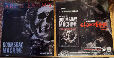 ARCH ENEMY Alissa White-Gluz. Swedish Death Metal. 2 song sampler promotional CD