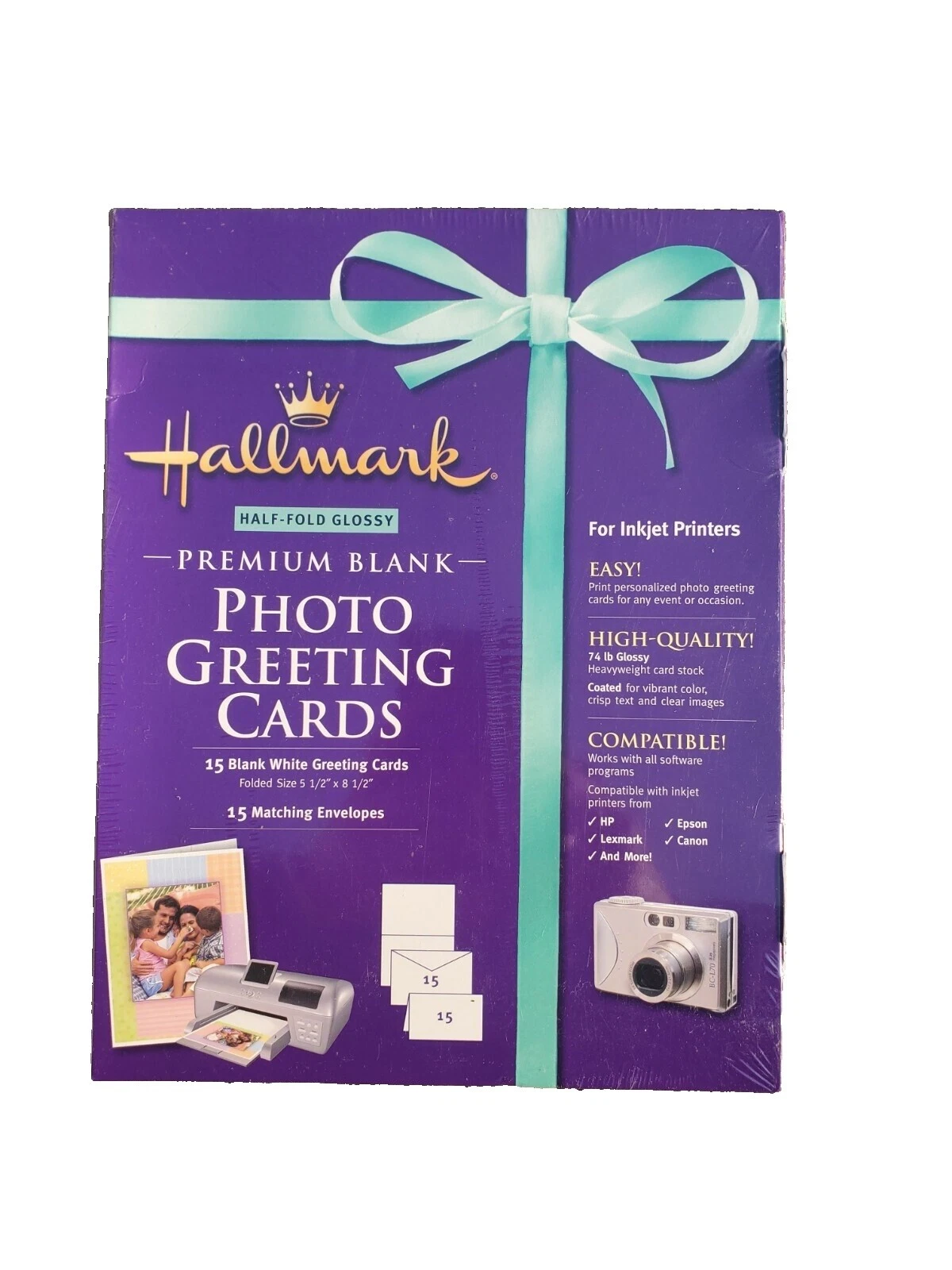 Hallmark todas las ocasiones Saludo Tarjetas en Blanco