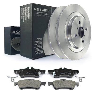 Bremsscheiben 278mm voll + Bremsbeläge hinten für Toyota Yaris P13 P9 Daihatsu