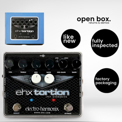 ギター Electro Harmonics EHX Tortion JFET Electro-Harmonix EHX Tortion JFET Distortion Guitar Effects