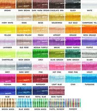 2MM Rattail Satin Cord Shamballa Macrame Beading Nylon kumihimo Artisan String 