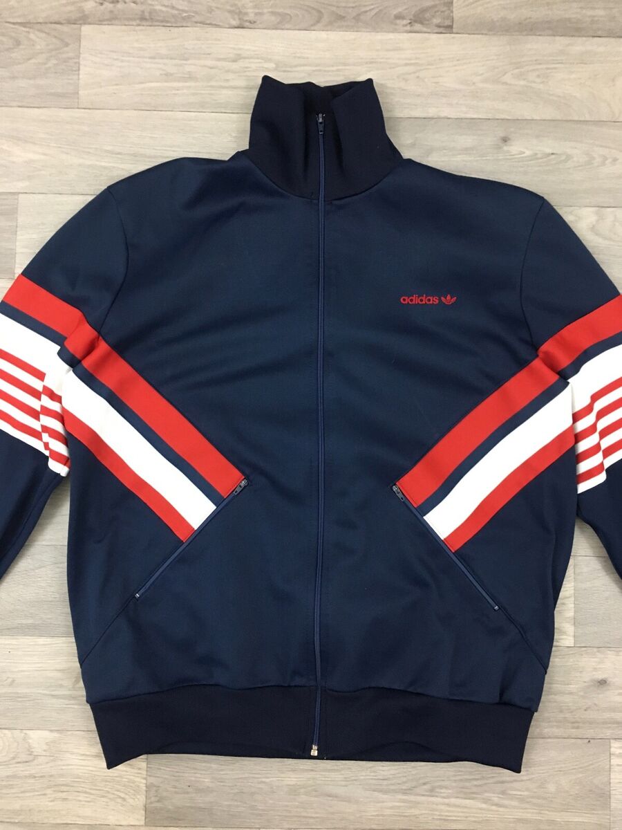 Vintage 70s Adidas Ventex Full Zip Track Jacket Made In Vintage 70s Adidas Ventex Full Zip Track Jacket Made In