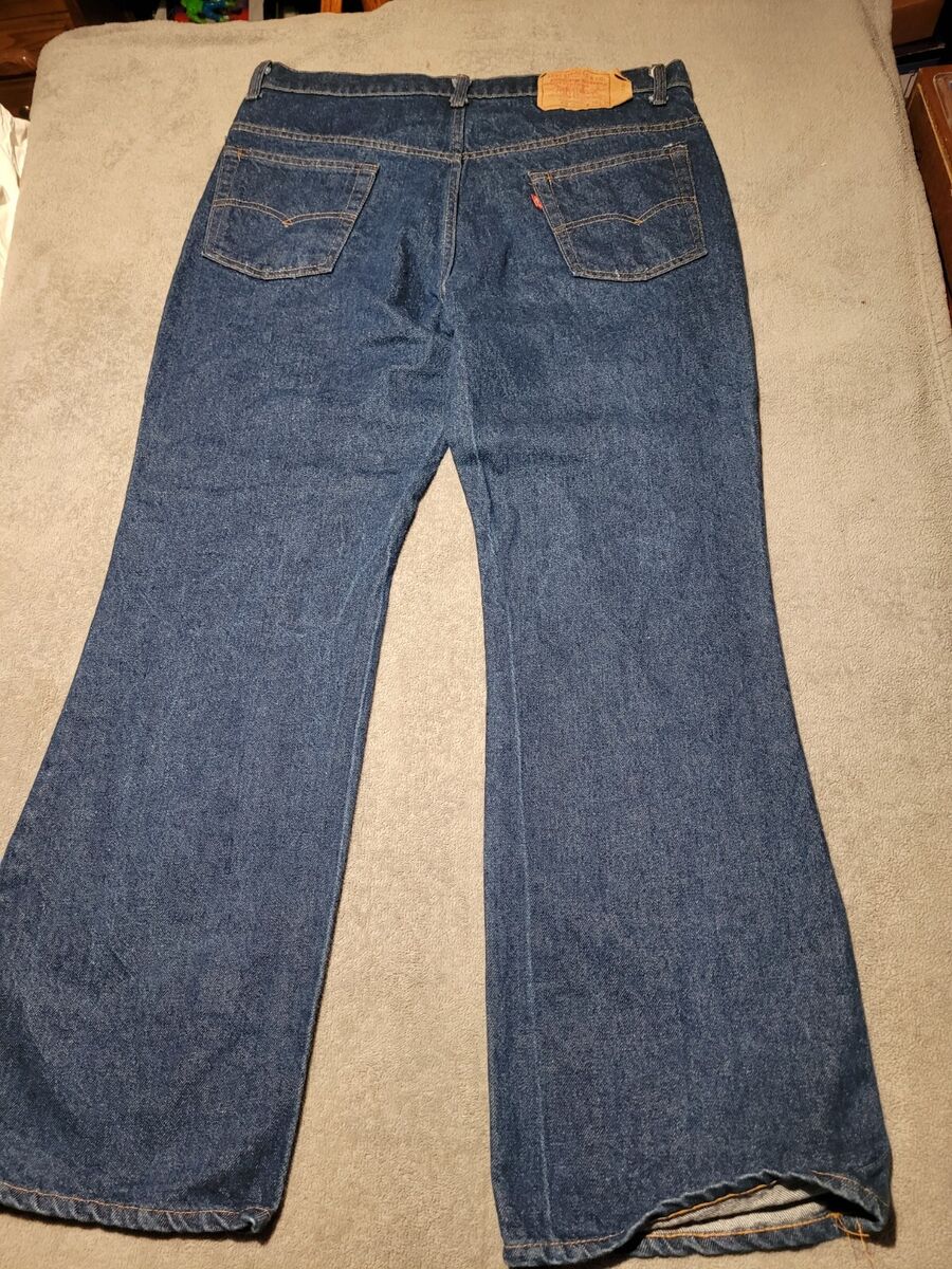 Vtg 1980 Levi's Jeans 517-0217 Mens 36x29 Boot Cut Talon 42 Vtg 1980 Levi's Jeans 517-0217 Mens 36x29 Boot Cut Talon 42