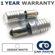 2X XENON WEISS 6000K BAX9S H6W 434 SIDELIGHT SUPER HELL CREE LED GLÜHBIRNEN CANBUS