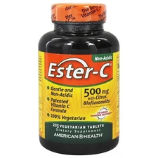 American Health 500 Mg Ester C with Citrus Bioflavonoids, 225 Vegetarian Tablets