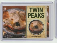 2019 Rittenhouse Twin Peaks Scratch-N-Sniff Trading Card #SS4 Bacon & Eggs 