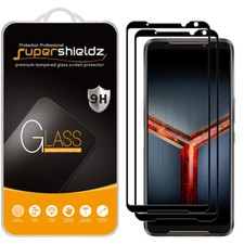 2X Supershieldz Full Cover Tempered Glass Screen Protector for Asus ROG Phone 2