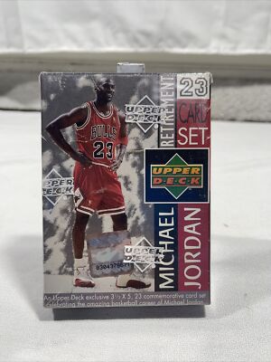1999 Upper Deck Michael Jordan Last Dance Retirement 23 Card