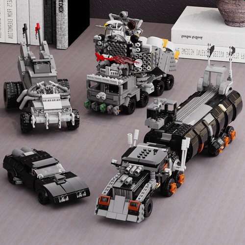 Car Truck Model Building Blocks Set for Doof Wagon Vehicle MOC Bricks Toys Gift - Picture 3 of 8