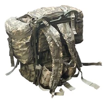 US Army Molle II Rucksack ACU, + Free Waist Bag, + A Random Pouch in ACU