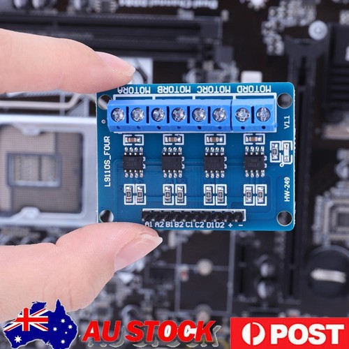 L9110S Smart Car 4-Way Driver H-Bridge 4 Channel 2.5-12V 0.8A for ...