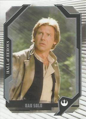 Star Wars Masterwork 2017 - HH-5 ''Han Solo'' Hall of Heroes Chase Karte