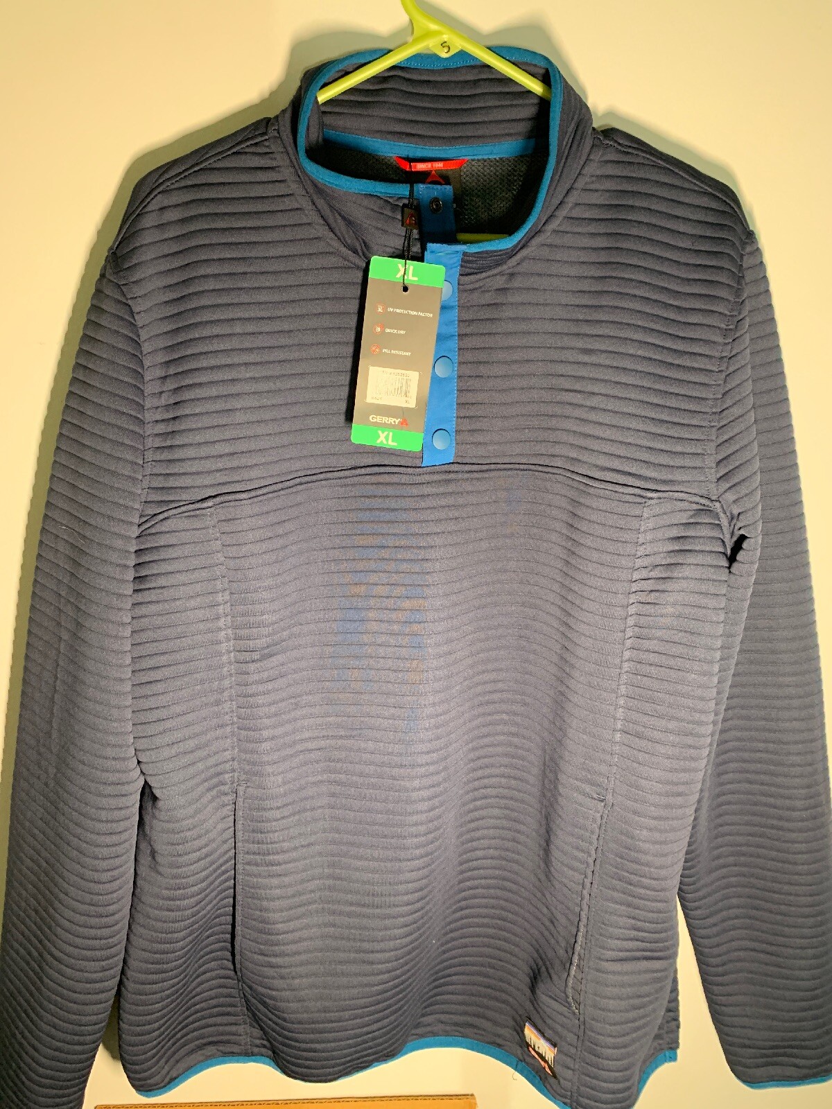 gerry snap front pullover