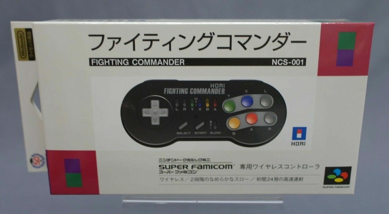 Fighting Commander Controller Hori Super Famicom Classic Mini SFC Snes Japan 🟪