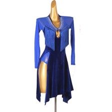 Ballroom Women's Latin Rumba Tango Salsa Samba Competition Dance Dress LQ331