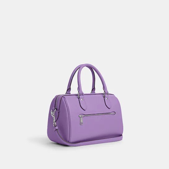 RosE 紅型バッグ Coach Japan Limited 67690 Rogue 25 With Tea Rose Applique