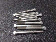 3/8"-16 X 3-3/4" 18-8, Cylindrical Socket Head Cap Screw SS  Plain PK 10(MK)
