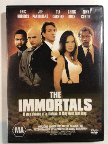 The Immortals(DVD 1995) Region 4  Action, Crime, Drama, Suspense/Thriller  Eric - Picture 1 of 2