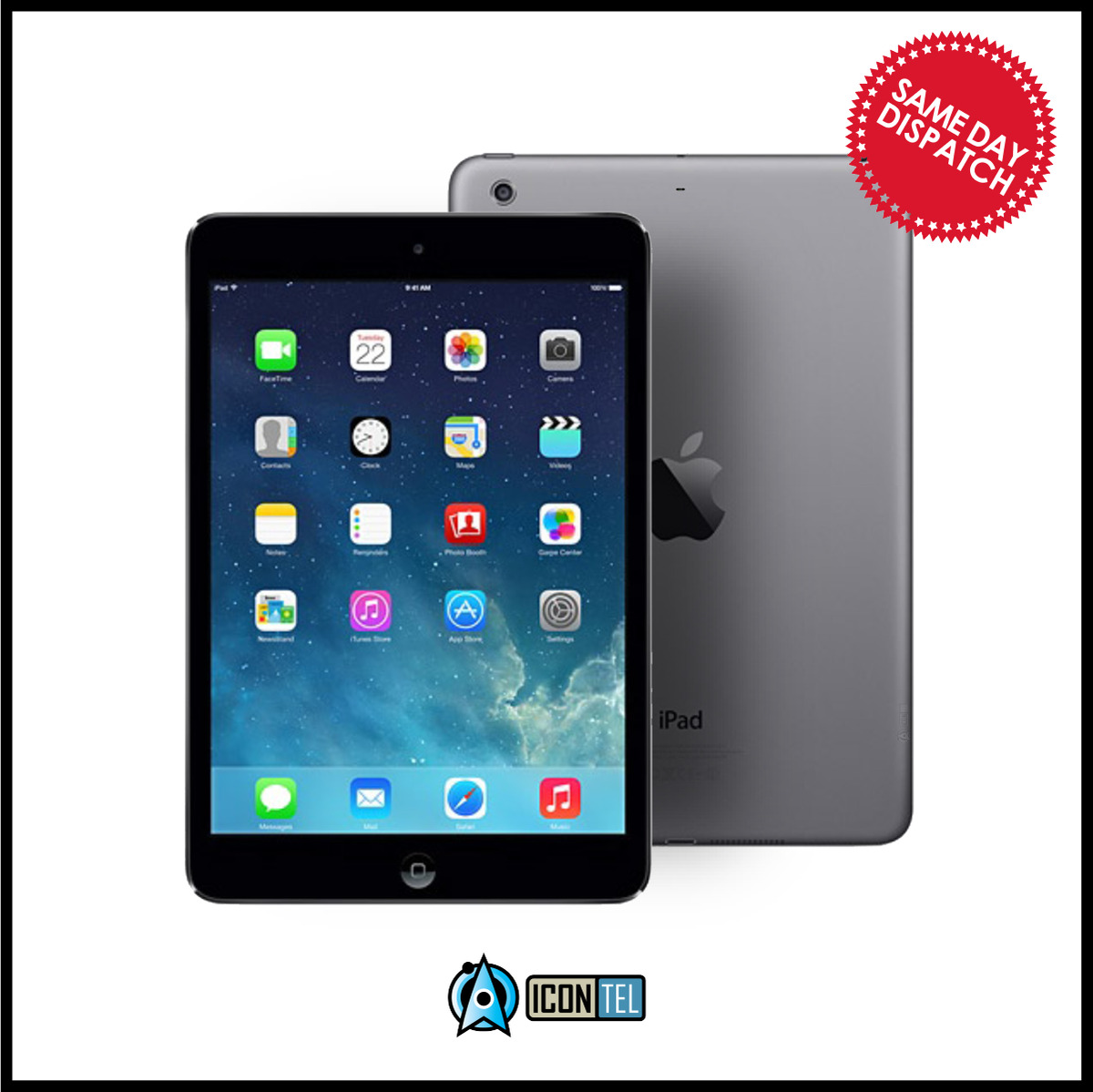 Apple iPad Mini 1 and 2 16GB 32GB 64GB, Wi-Fi, 4G VARIOUS COLOURS Pristine  Cond