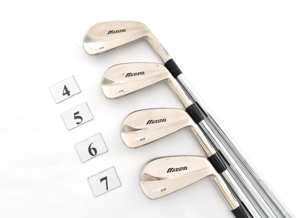 7pcs Mizuno MP-68 Forged Iron Set 4-5-6-7-8-9-P PW RH DG X100 Golf Club - Image 4 of 4