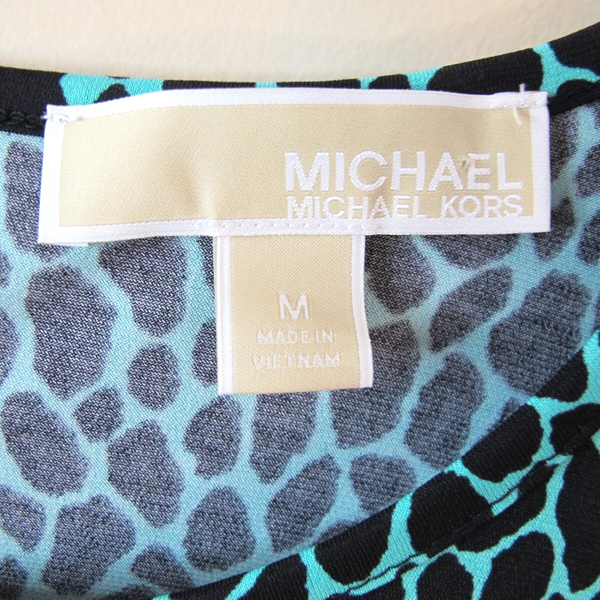 Abito tubino Michael Kors stampa animalier donna medio comodo elasticizzato