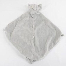 Angel Dear Gray Elephant Lovey Baby Security Blanket Minky Lovie