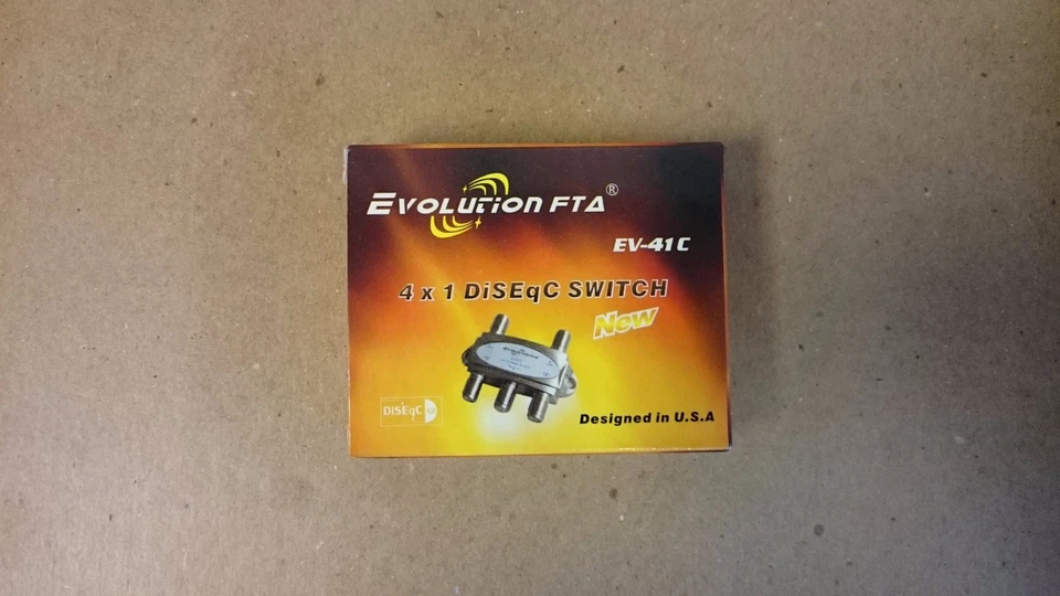 FTA  DiSEqC MULTI Switch 4X1, Evolution EV-41C  - Image 3 of 4