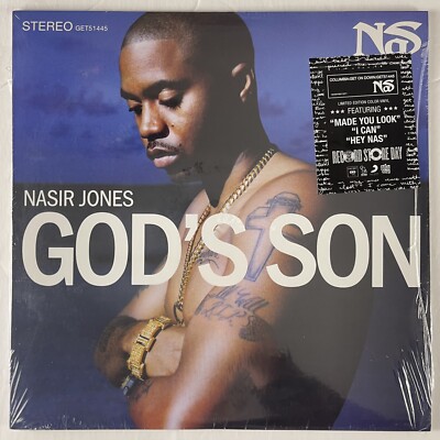 Nas - God's Son 2LP Blue & White Swirl Vinyl RSD LIMITED EDITION