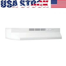 Non-Ducted Ductless Range Hood with Lights Exhaust Fan for Under Cabinet 30-Inch