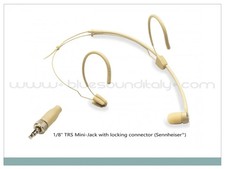 Soundsation VISAGE-C01B BG Microfono ad Archetto, con Ghiera tipo Sennheiser