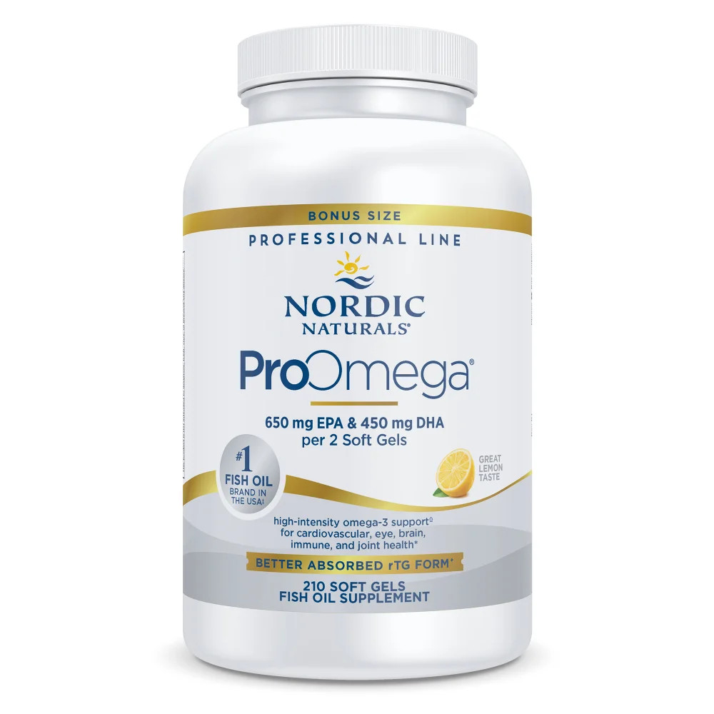 Nordic Naturals ProOmega Soft Gels - Concentrated Omega-3 Fi