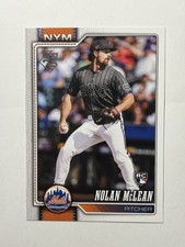 2026 Topps Series 1 - Nolan McLean #214 Mets Base Rookie (RC)
