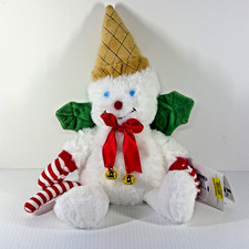 2025 Mr Bingle Plush Snowman Christmas Hand Puppet Rare 16" NOLA Dillards