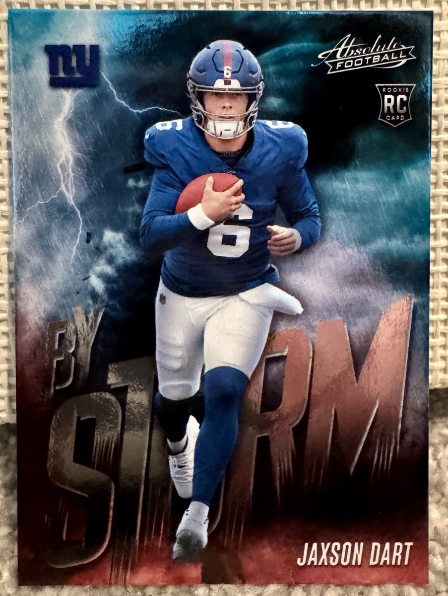 2025 Panini Absolute By Storm Jaxson Dart Rookie NY Giants RC Ole