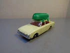 MATCHBOX LESNEY No 45B VINTAGE FORD CORSAIR & BOAT SILVER-GRAY BASE VG