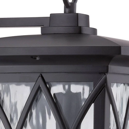 Quoizel Grover 17 1/2"H Mystic Black Outdoor Wall Light - Picture 5 of 6