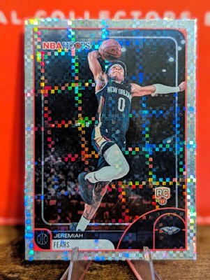 2025-26 NBA Hoops - Jeremiah Fears #48 (RC) Light Burst New Orleans Pelicans