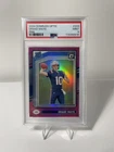 2024 Panini Donruss Optic - Drake Maye #379 - Pink Prizm Rated Rookie - PSA 9