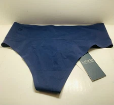 Lauren Ralph Lauren Luxe Smoothing Thong Panties Navy  Sz L NWT