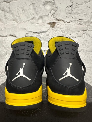 Air Jordan 4 Retro 'Thunder' Men's Size 12 Pre-owned Sneakers DH6927-017 - 第 5/7 張圖片