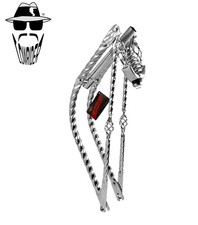 ORIGINAL LOWRIDER 26" Bent 1" DROPDOWN Square Twist Chrome Deluxe Fork Bird Cage