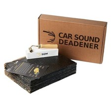 Black Premium Car Sound Deadening Mat 80 mil 2mm 30 sqft 30 sqft  roller