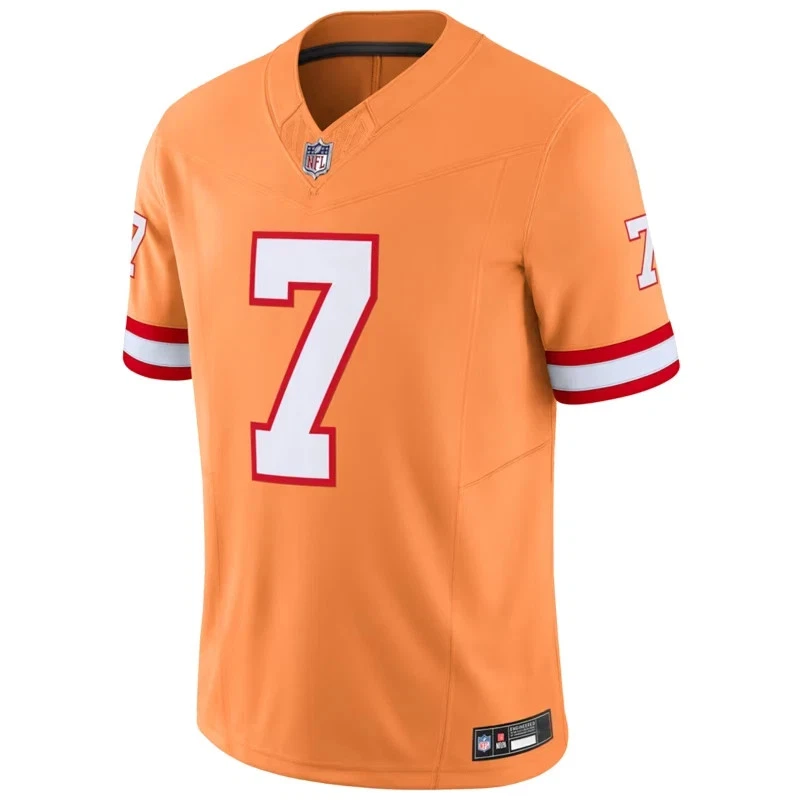 NWT Men's Buccaneers 2025 Orange Retro Game Jersey