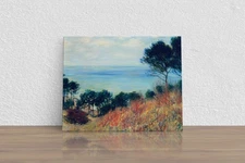 Claude Monet "The Coast of Varengeville" Canvas Print Wall Art Home Decor
