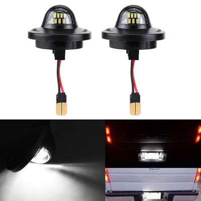 2x Für Ford F150 F250 F350 LED Kennzeichenbeleuchtung Anhänger Lampe Montage DE